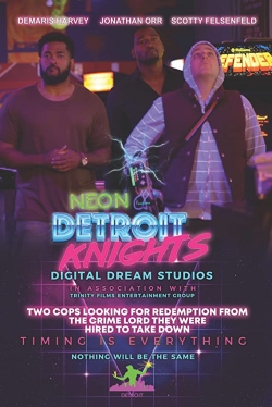 Neon Detroit Knights-watch